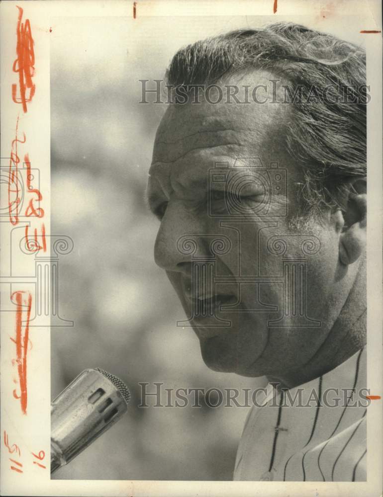 1975 Press Photo American baseball player Ralph Kiner of Pittsburgh Pirates- Historic Images