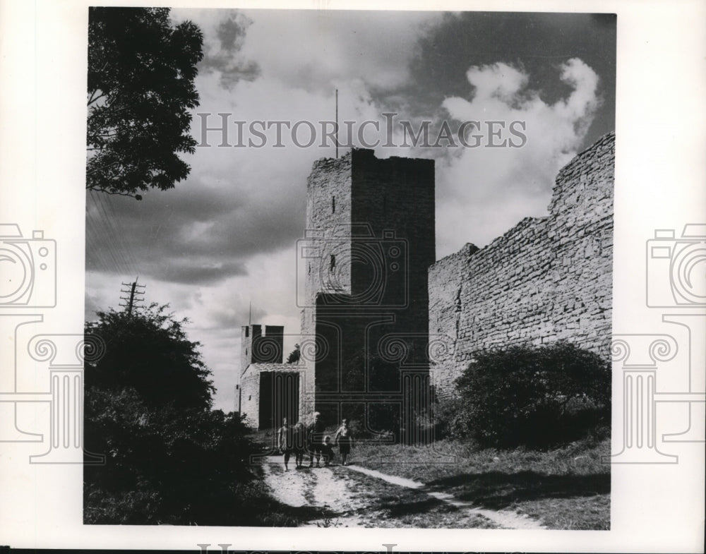 Press Photo Visby, Gotland, Sweden Island Resort Wall - Historic Images