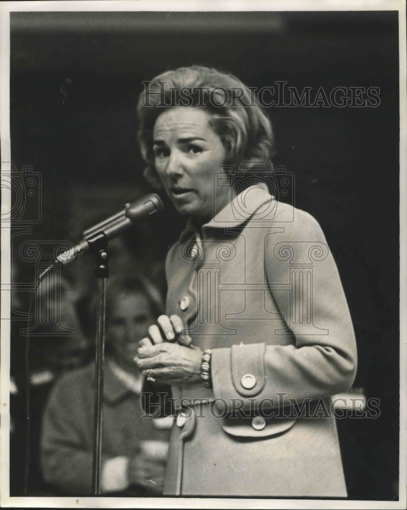 1968 Press Photo Ethel Kennedy Wife of Robert Kennedy - Historic Images