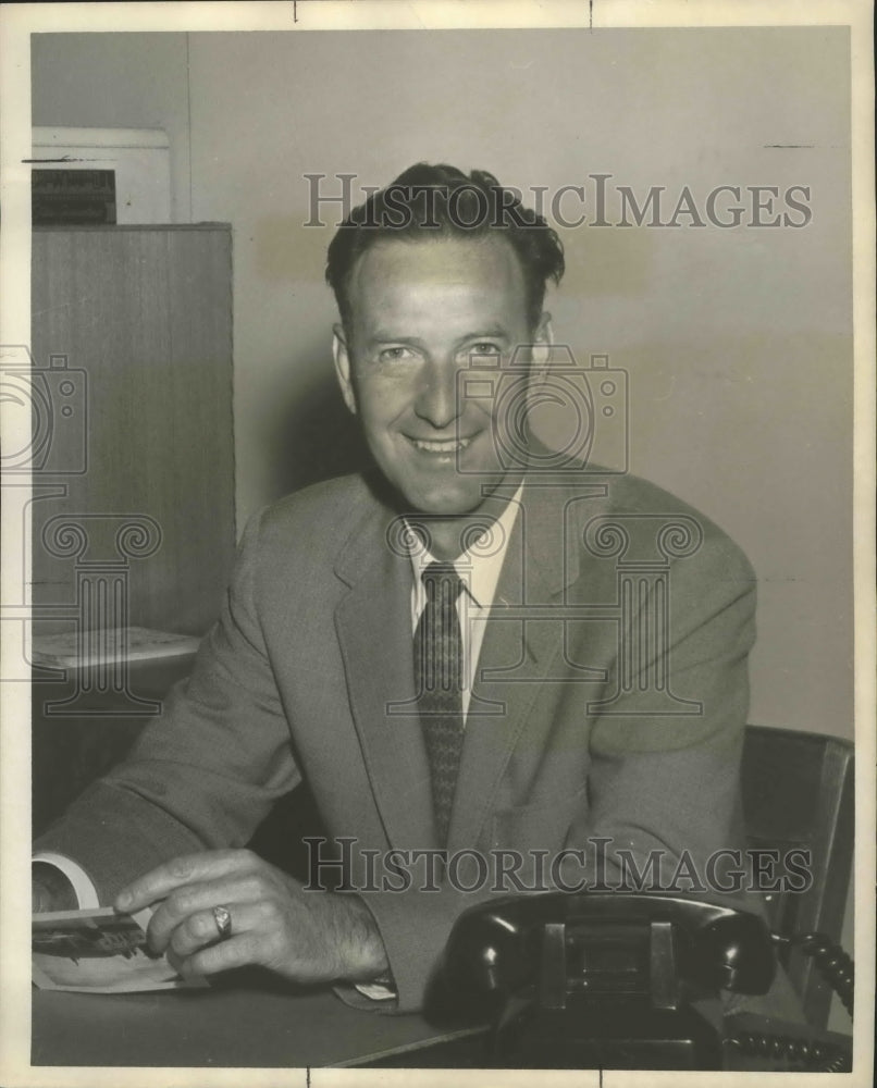 1962 Realtor John Kennedy of North End Brokers Association - Historic Images