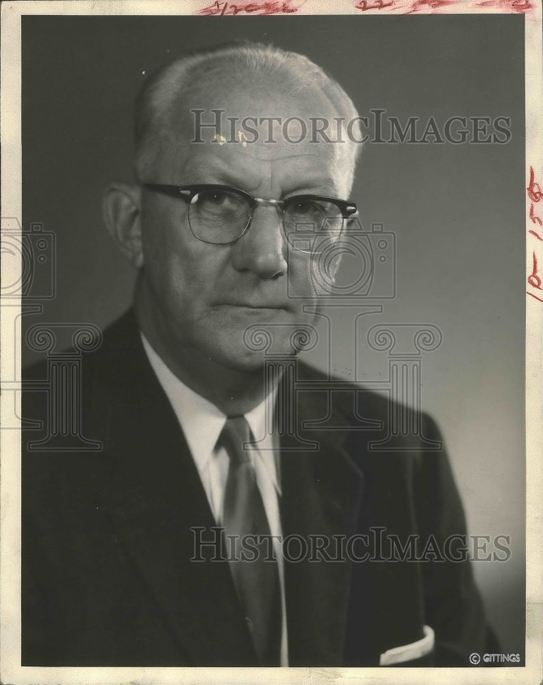 1958 Press Photo George Strake, Houston Oilman, September 1958 - hca00469-Historic Images