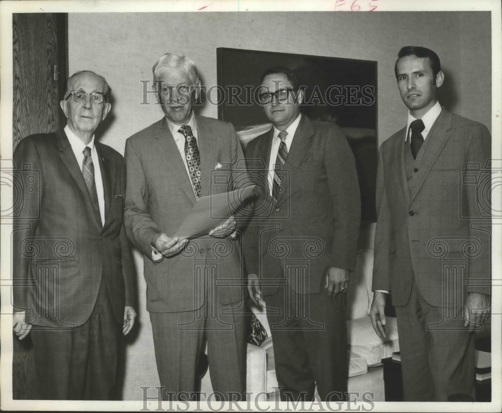 1972 Press Photo George R. Brown, selected "ABC Man of the Year" - hca01057 - Historic Images