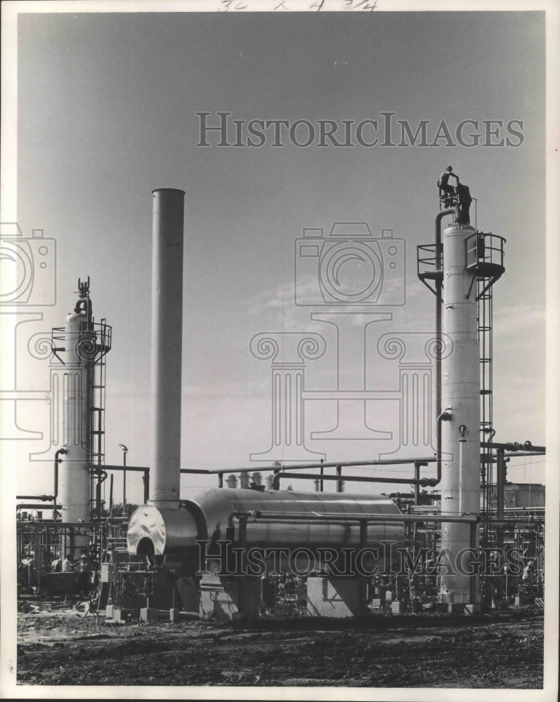 1967 Press Photo Katy Field, Humble Oil &amp; Refining Co., Houston, Texas- Historic Images