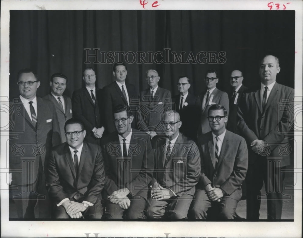 1966 Press Photo American Baptist Association officers elected, Houston - Historic Images