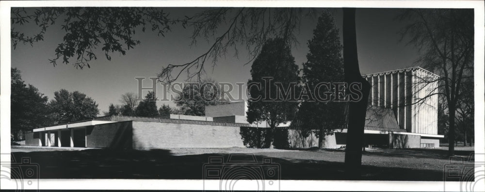 1963 Press Photo Arkansas Art Center, Little Rock's Historic MacArthur Park - Historic Images