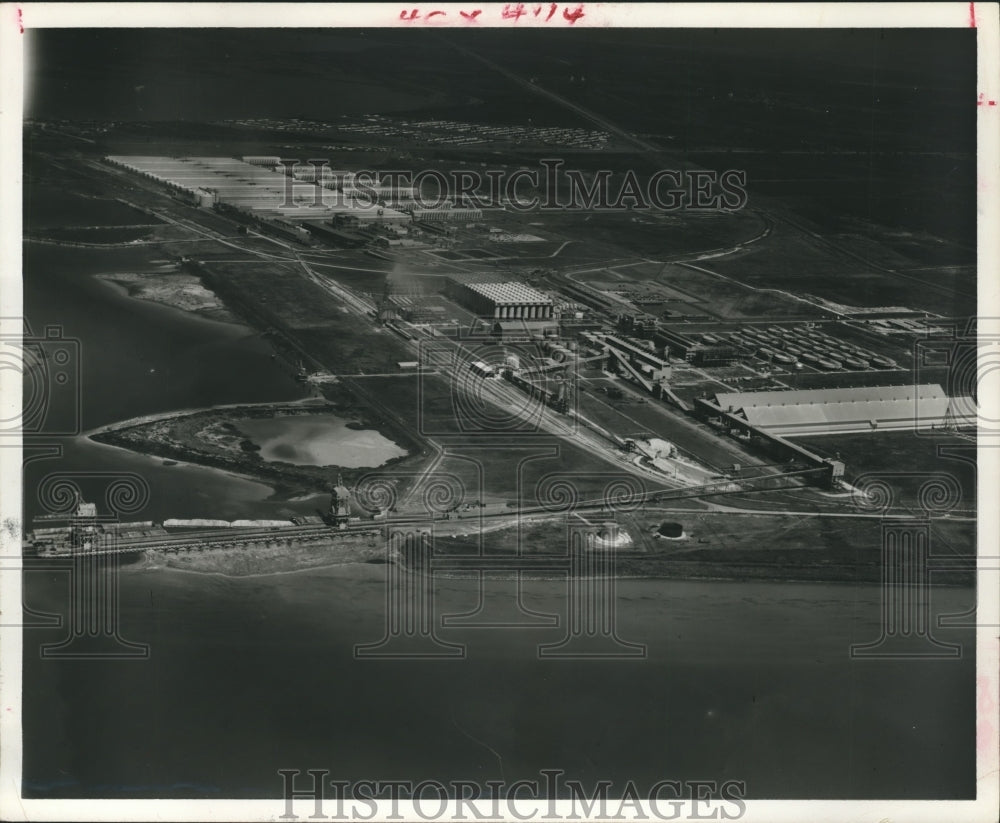 1963 Press Photo Shipping Point Comfort Plant of the Aluminum Co of America - Historic Images