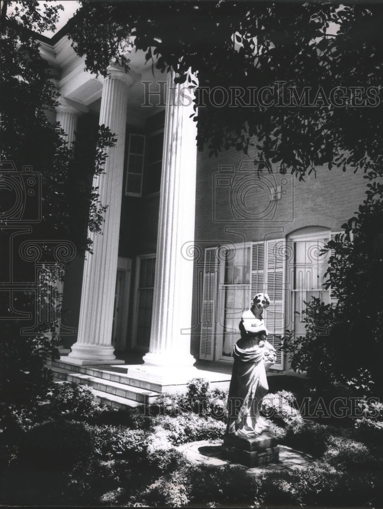 1963 Press Photo The 100 Year Old Pease Home built by Abner Cook, Austin, Texas - Historic Images