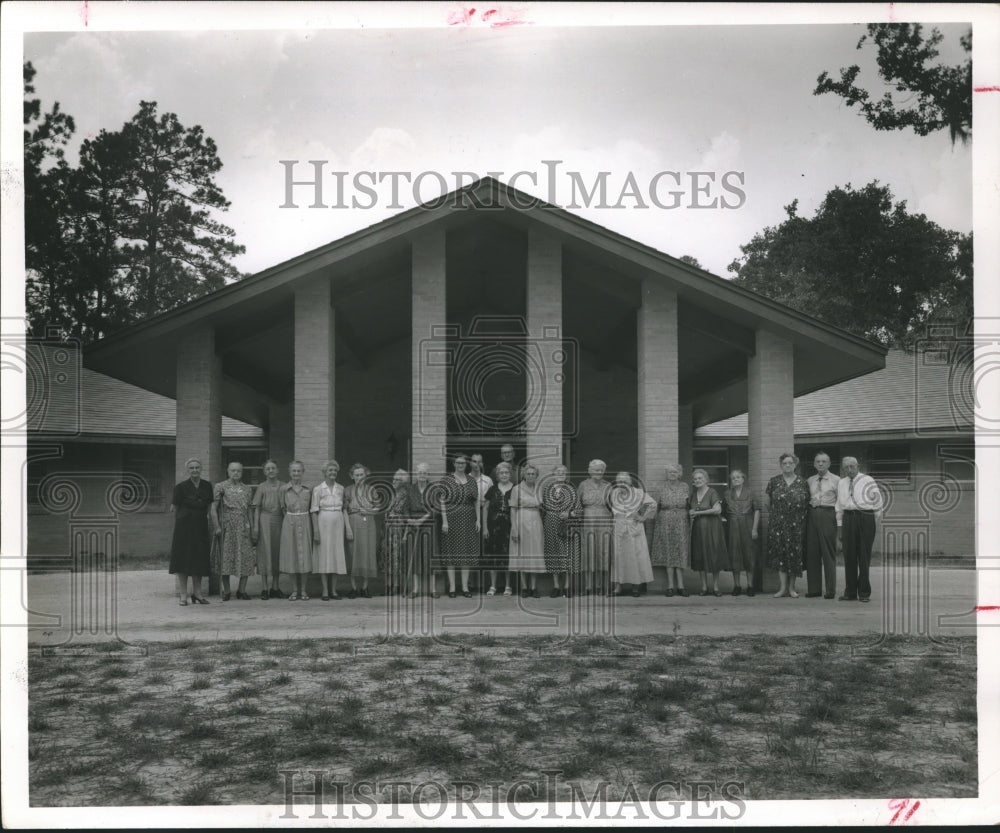 1955 Press Photo Texas Baptist For The Aged, Houston - hca07980- Historic Images