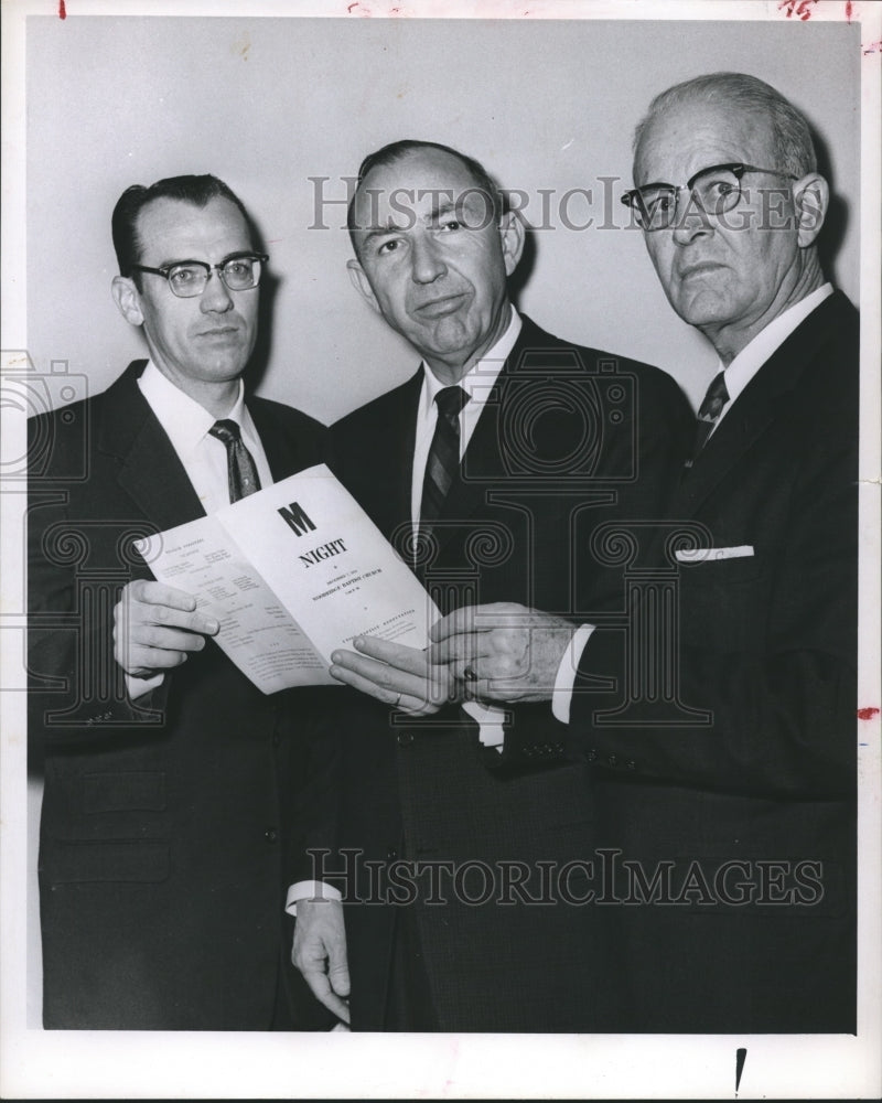 1959 Press Photo Leaders of the Union Baptist Church Association, Houston - Historic Images
