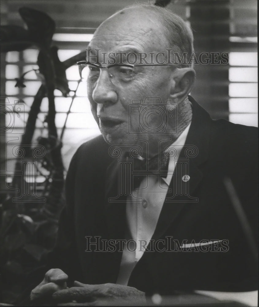 1970 Press Photo L. T. Bolin of Brown & Root - hca12463 - Historic Images