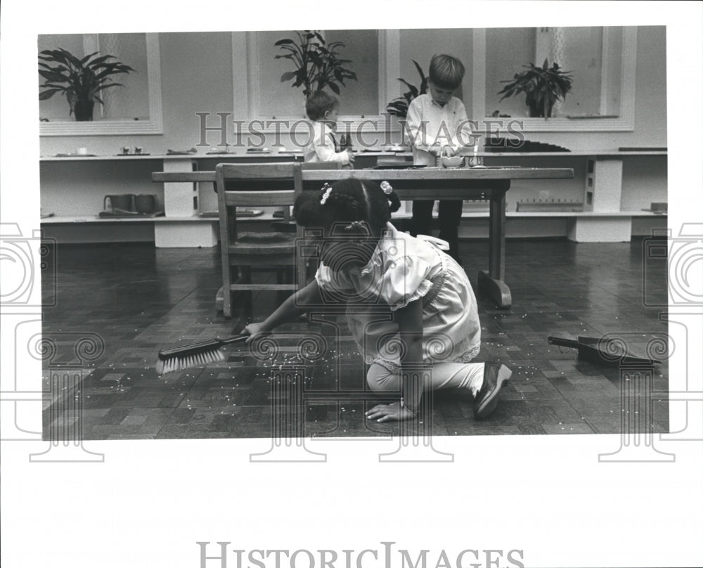 1983 Press Photo Alexis Nash, Cathedral House School, Houston, Texas - hca13811 - Historic Images