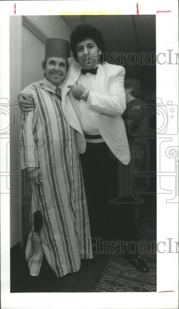 1988 Ben Hadj Owner of Casablanca Moroccan Restaurant & Feller Goff - Historic Images
