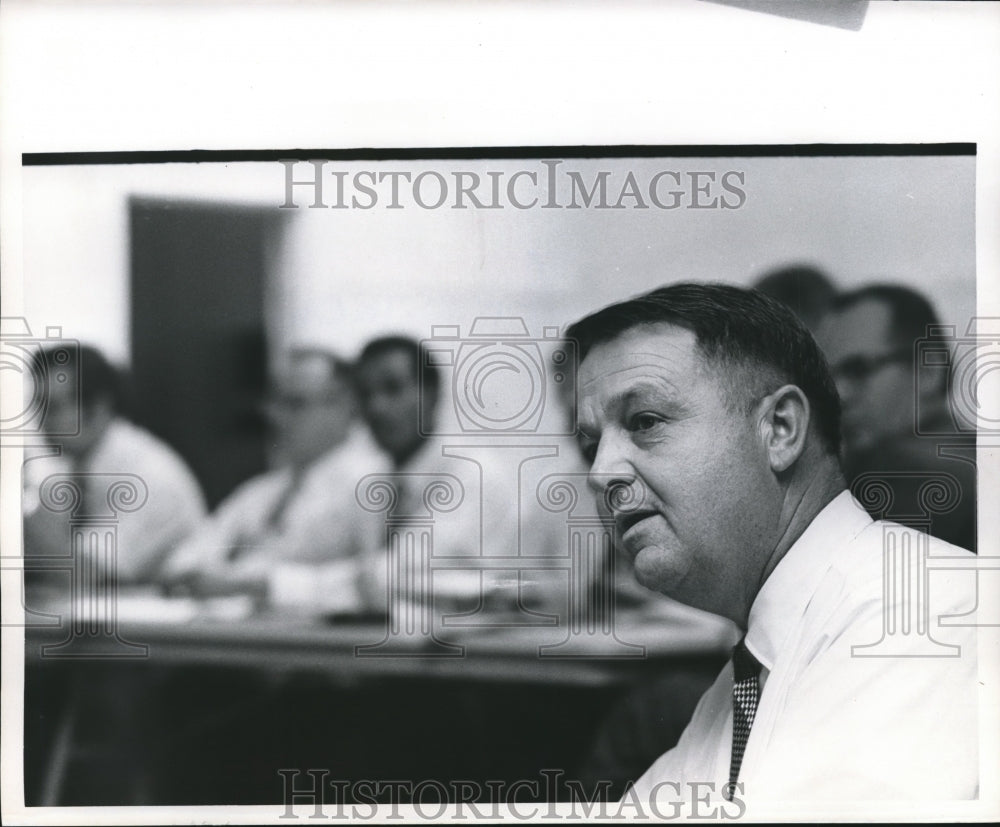 1970 Press Photo J.E. Armstrong of the Crosby, Texas School Board. - hca16130-Historic Images