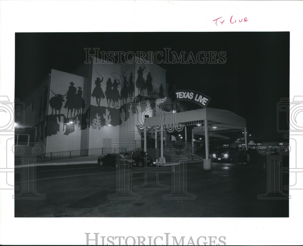 1992 Press Photo Outside the Texas Live Country Music Dance Club - hca16201- Historic Images