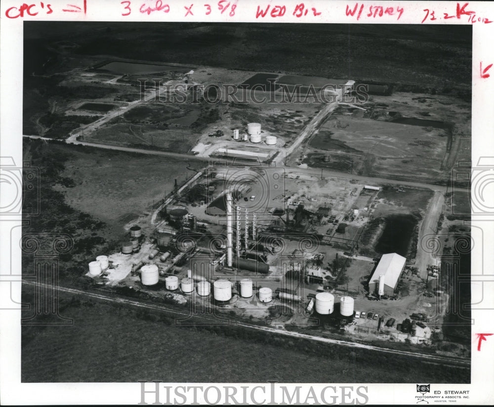 1969 Press Photo Aerial view of Chemical Pollution Control Corp. - hca17240 - Historic Images