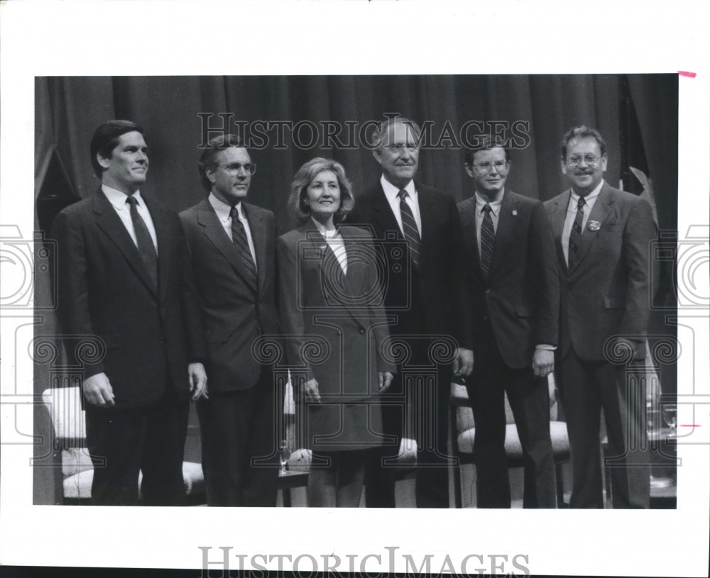 1993 Press Photo Contenders For Lloyd Bentsen&#39;s US Senate Seat in Texas Election - Historic Images