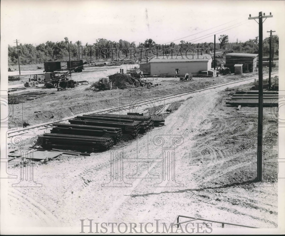 1946 Material Assemble Area at Houston Works Dupont Chemical LaPorte - Historic Images