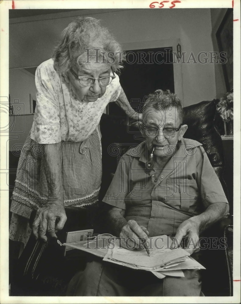 1980 Couple remembers coming to U.S. from Slovakia, Eastgate, TX - Historic Images