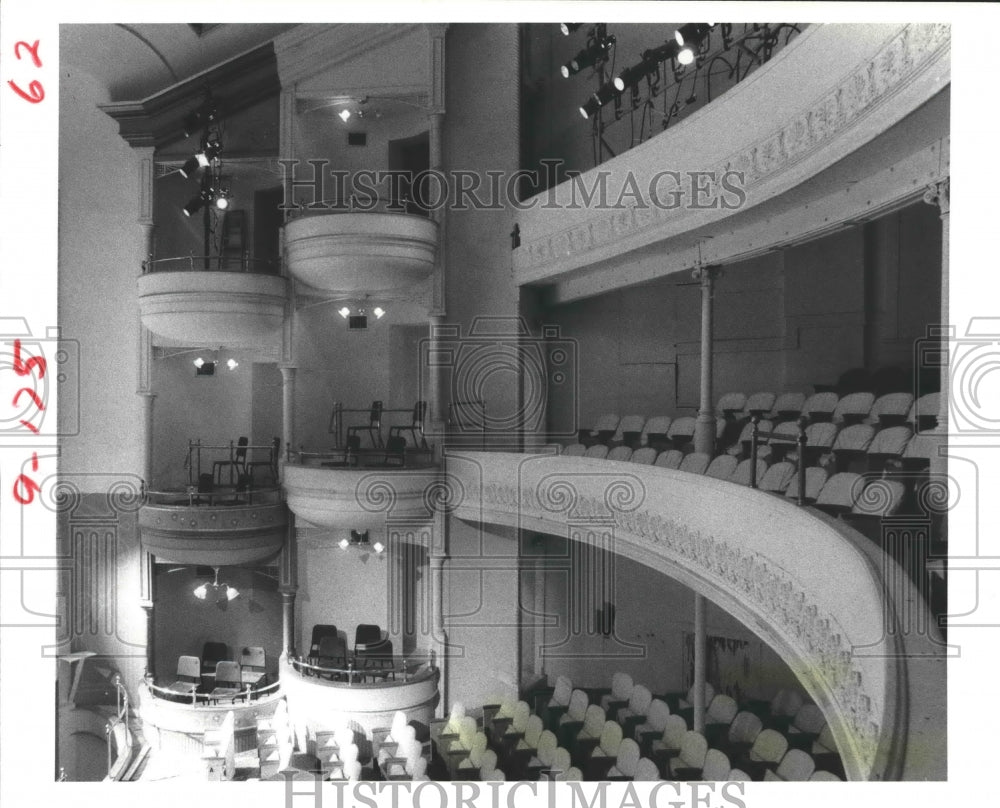 1984 Galveston Grand Opera House With Temporary Seat Covers. - Historic Images