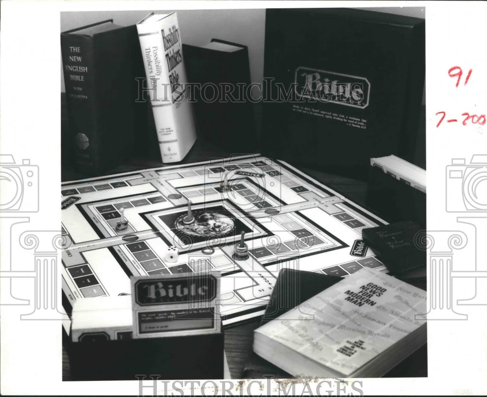 1984 Press Photo Bible Challenge Game - hca19367 - Historic Images