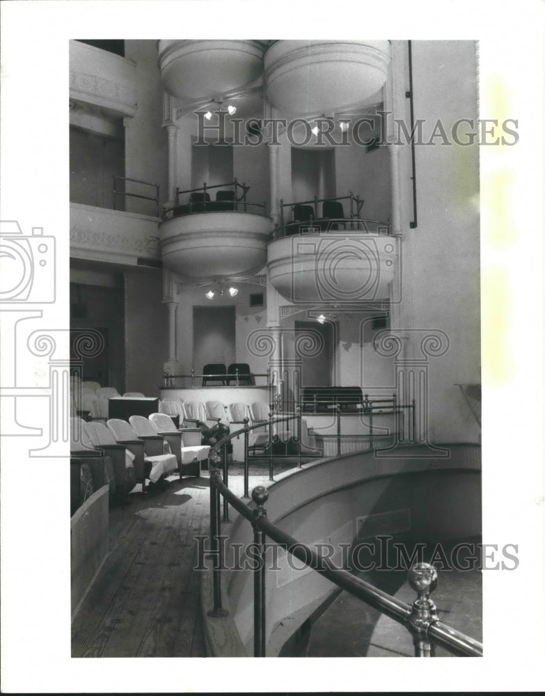 1984 Press Photo Interior of the Galveston Grand Opera House. - hca19538- Historic Images