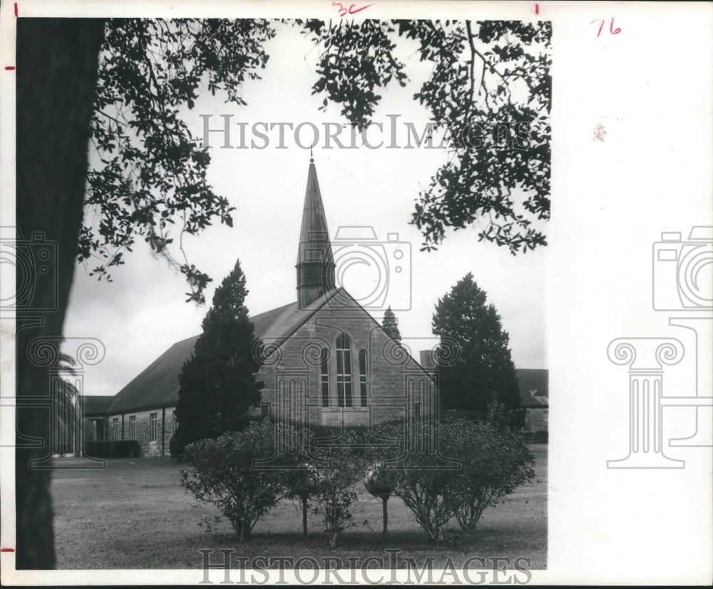 1972 Press Photo Friendswood Quaker Church in Texas. - hca20140 - Historic Images