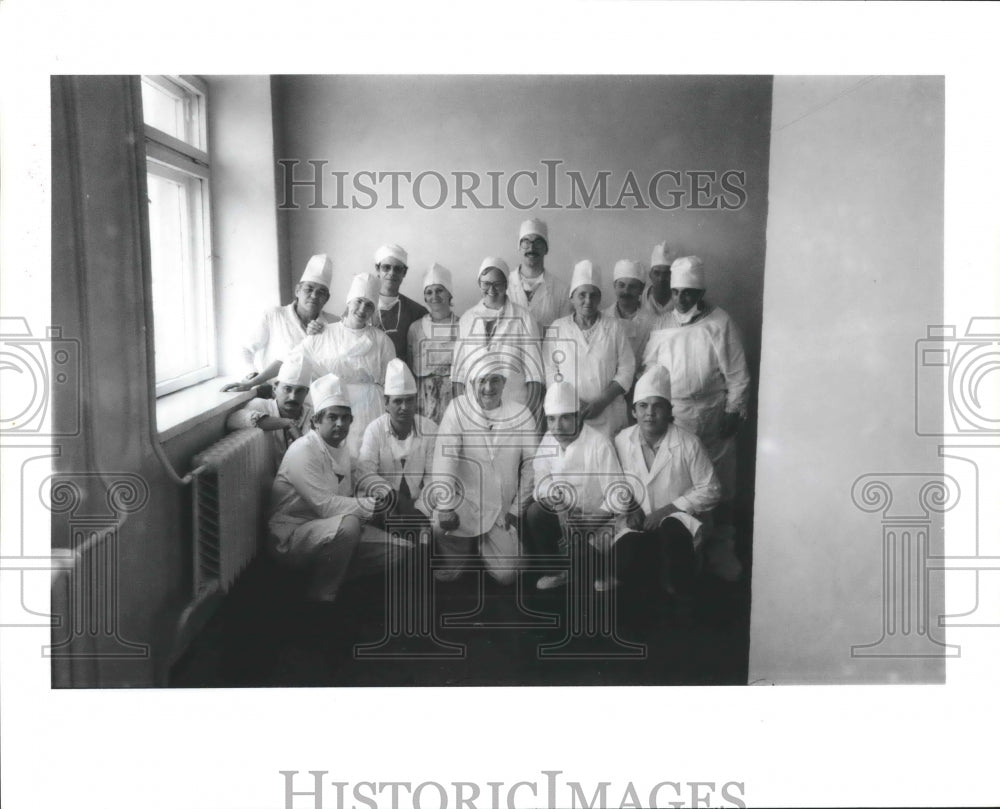 1989 Group Of American &amp; Russian Doctors. - Historic Images