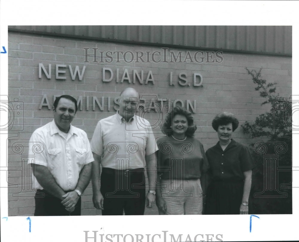 1990 Education Coordinators At Diana, Texas Schools. - Historic Images