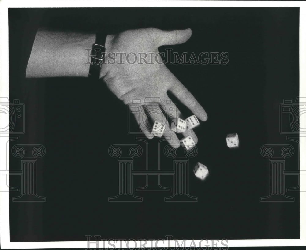 1980 Dice. - Historic Images