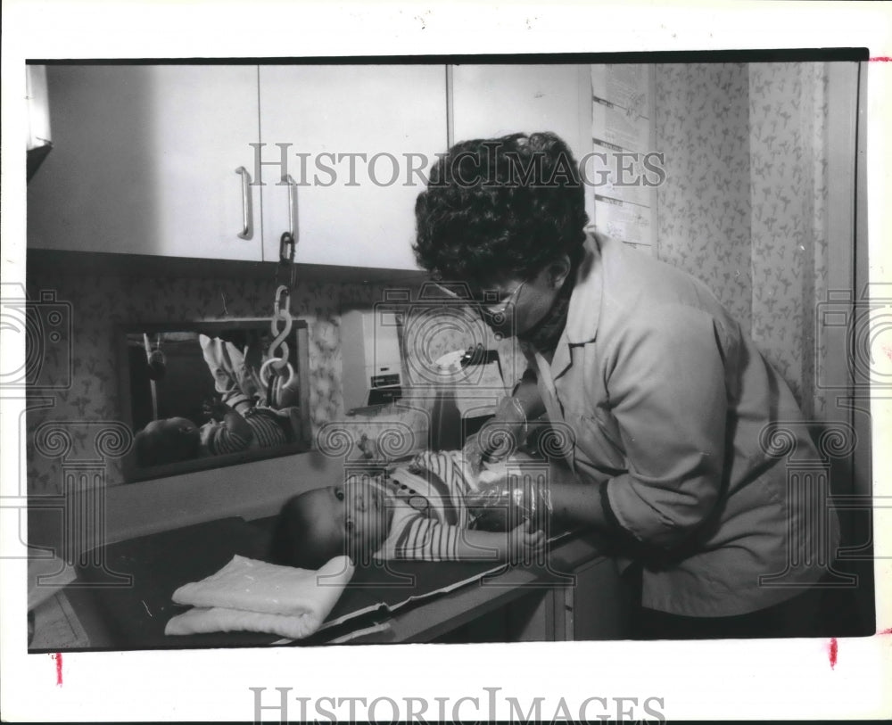 1986 Susan Thornton, Children's Cottage Inc. Day Care Center Houston - Historic Images