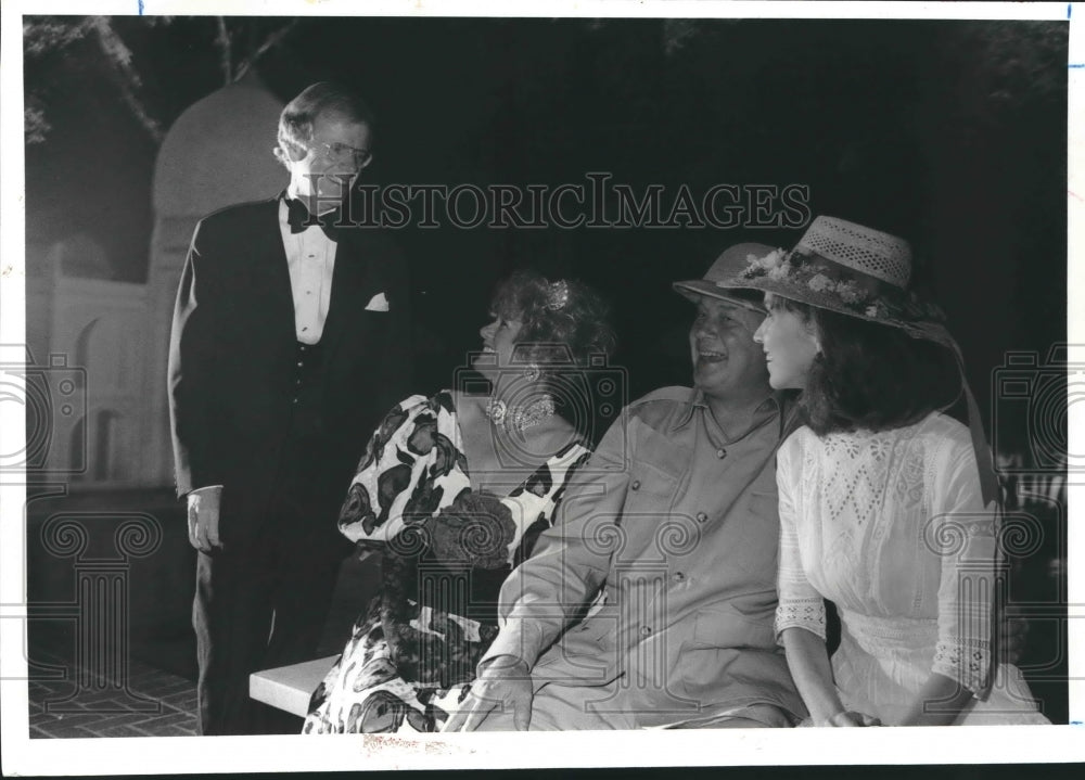1985 Attendees at Contemporary Arts Museum benefit, Houston - Historic Images