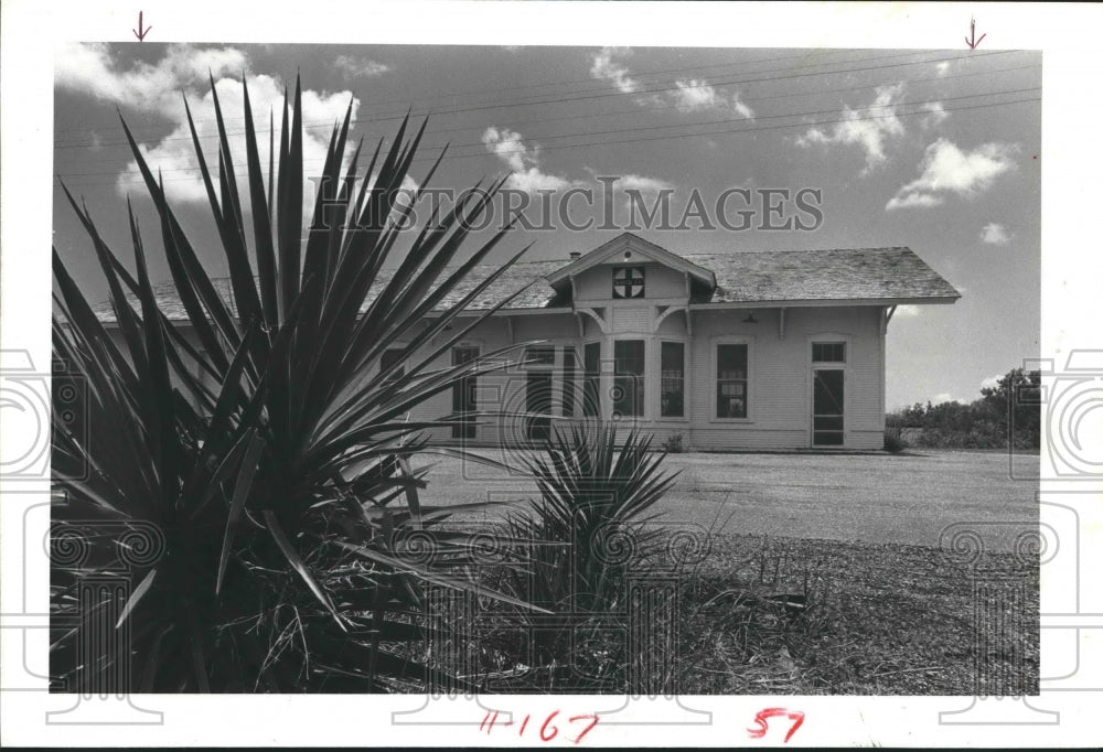 1984 Depot Museum Of the Towns Along The Santa Fe, Texas. - Historic Images