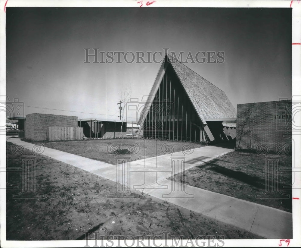 1964 Press Photo Fifth Church of Christ Scientist - hca21486 - Historic Images