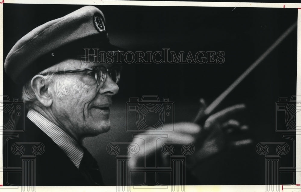 1984 The Good Times Brass Band's Charles Lee Hill, 73 - Historic Images