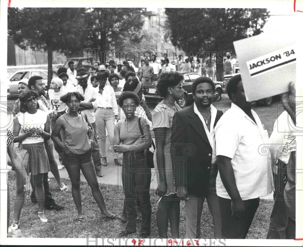 1984 Voters in Precinct 223 - Houston elections - Historic Images