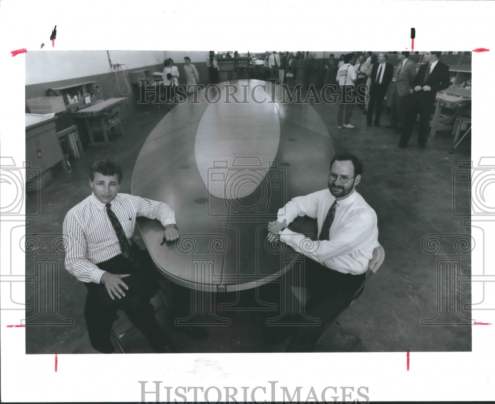 1990 C. Hagel, W. Braun (table designer); Houston Economic Summit - Historic Images