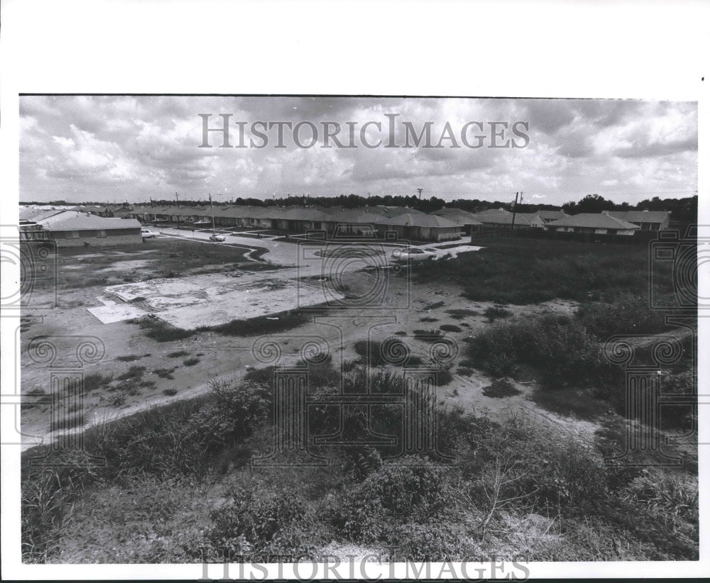 1969 Greenridge North Subdivision in Houston, Texas - Historic Images