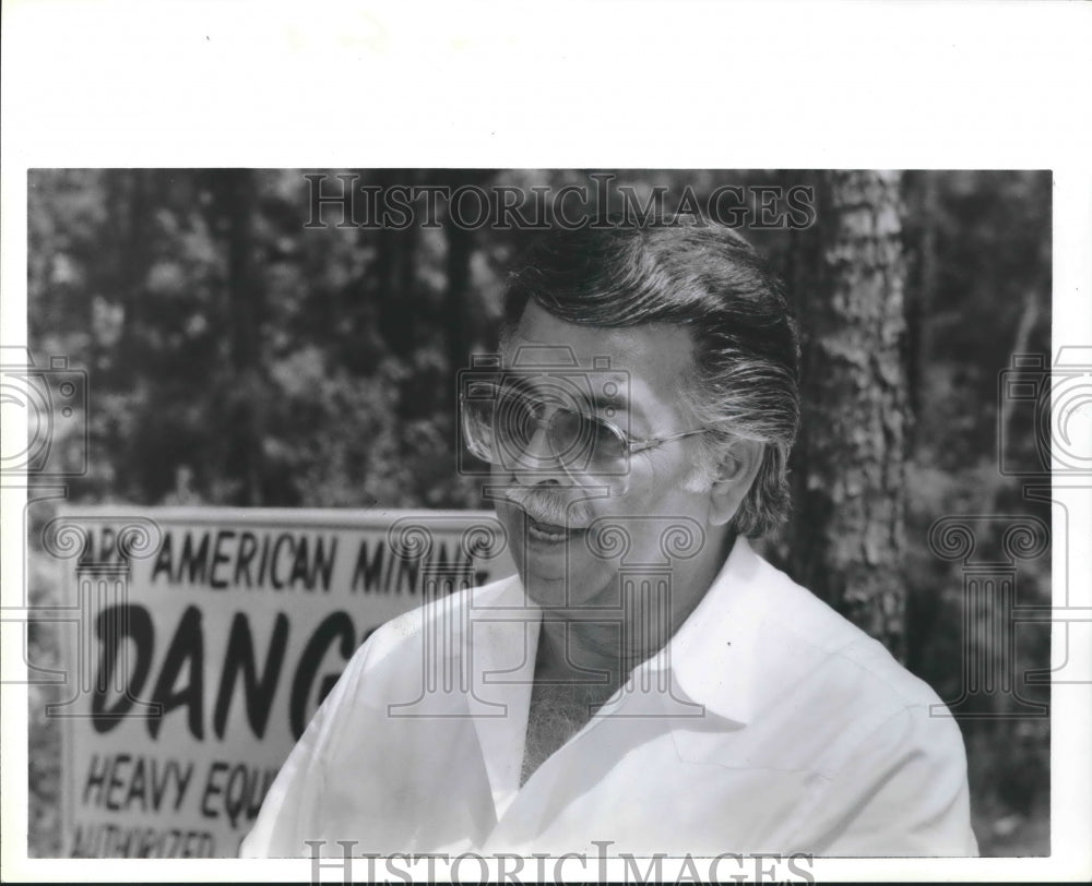 1988 Press Photo Dallas entrepreneur Bill Cook - hca23095 - Historic Images
