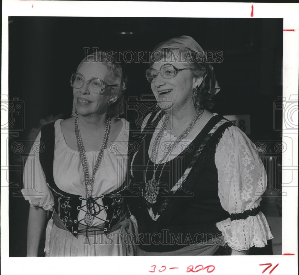 1983 Bea Collins & Ann Stanley - Easter Seal Society,Harris County - Historic Images