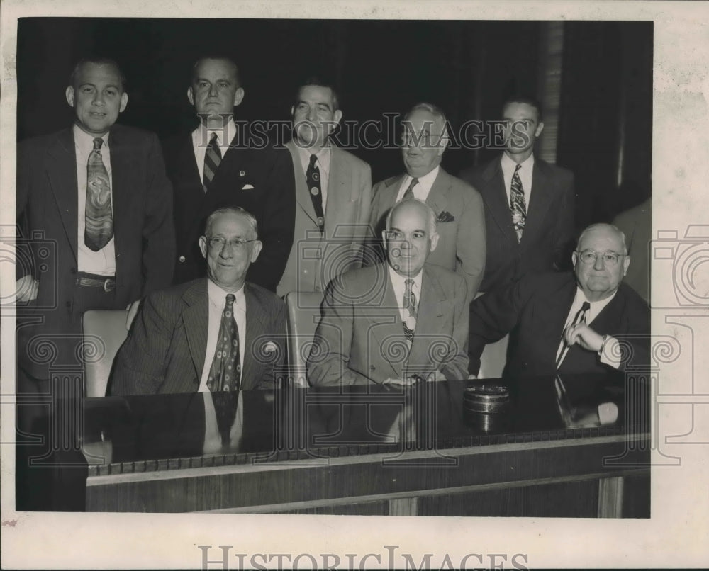 1948 Press Photo City candidates for upcoming elections in Houston - hca23435 - Historic Images