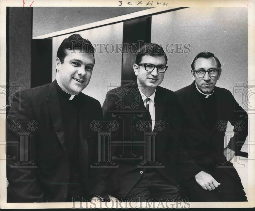 1968 Press Photo Greater Houston Clergy Assn new elected officers - hca23490 - Historic Images