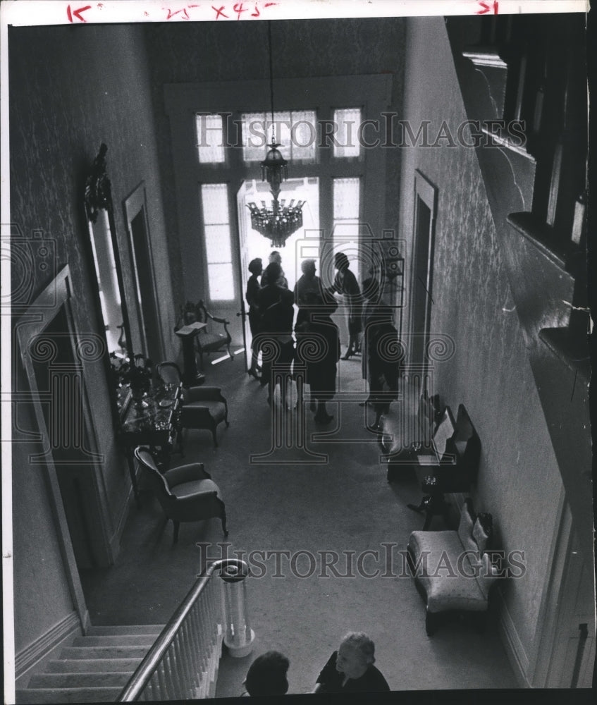Press Photo Governor's Mansion - Texas - hca23894 - Historic Images