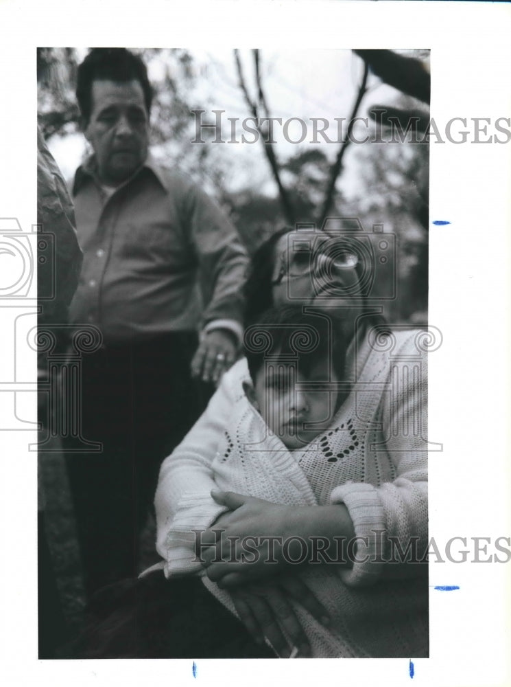 1989 Juan and Maria Sosa and grandson Christopher - Houston - Historic Images