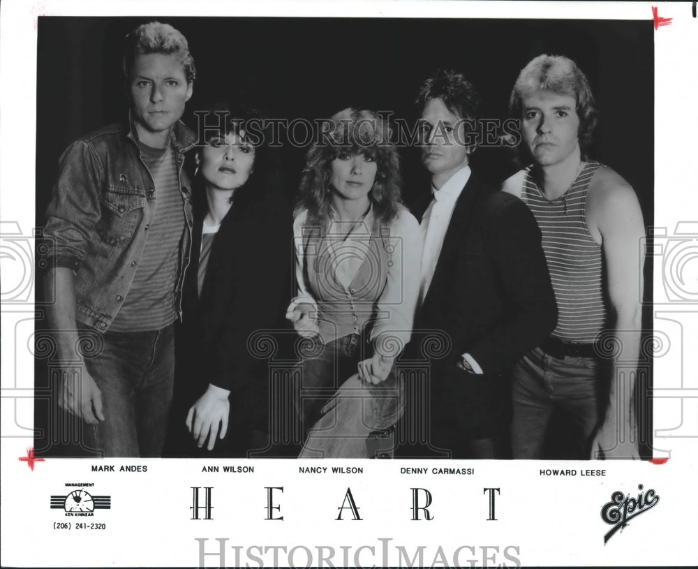 1982 Pop Group "Heart" - Historic Images