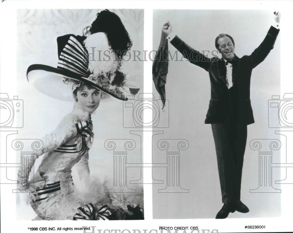 1996 Audrey Hepburn and Rex Harrison in My Fair Lady - Historic Images