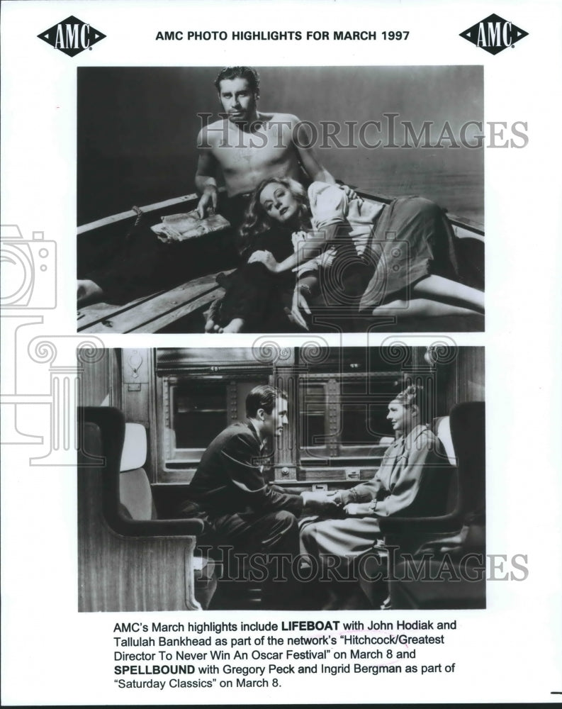 1997 AMC's highlights include Lifeboat and Spellbound - Historic Images