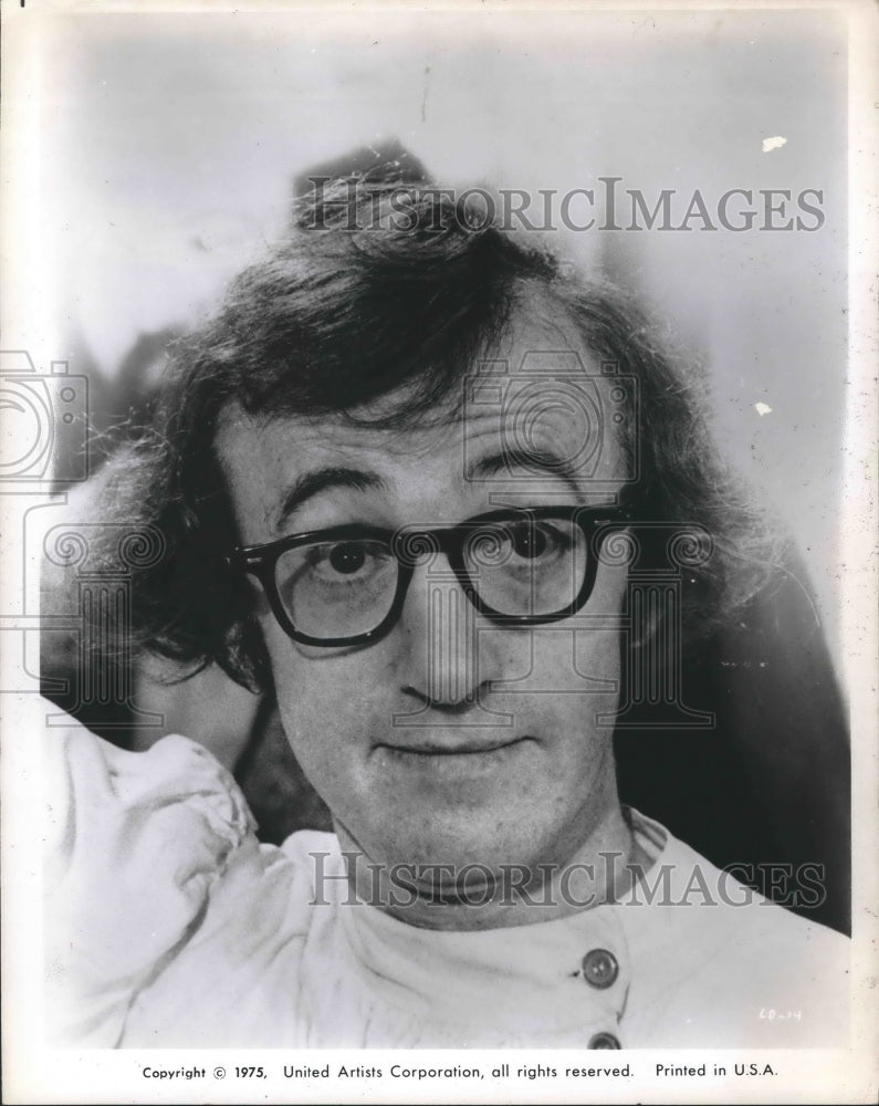 1975 Entertainer Woody Allen with United Artists Corporation - Historic Images