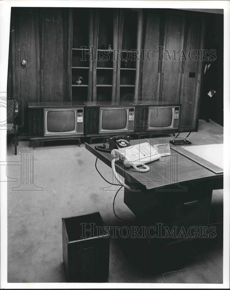 1965 Press Photo Federal Office Building, L.B.J. Offices, Austin, Texas - Historic Images