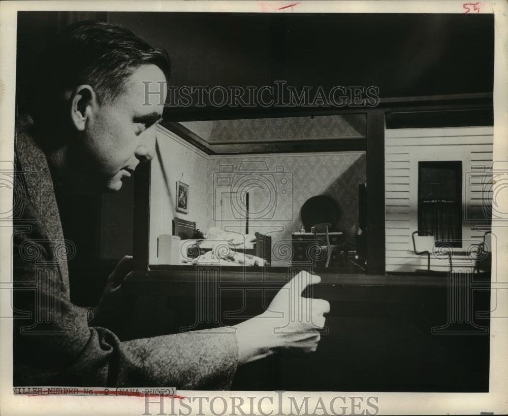 1961 Press Photo Harvard&#39;s department of legal medicine Parker A. Glass - Historic Images