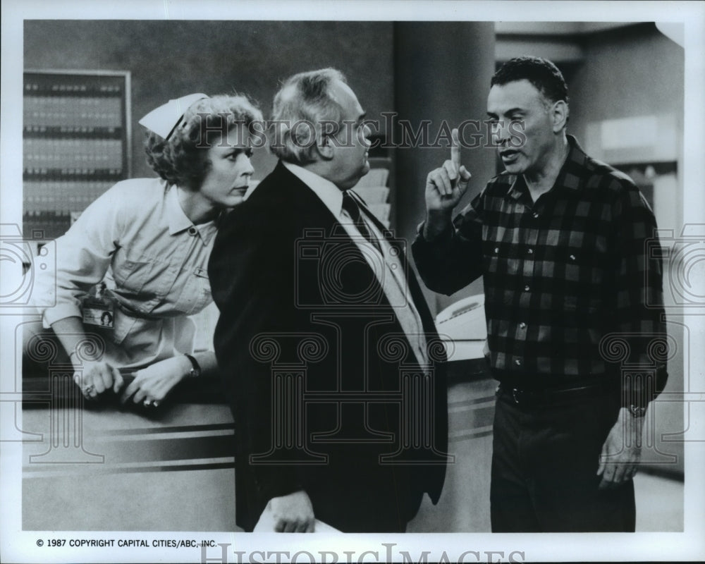 1987 Alan Arkin and others in "Harry" - "Mr. Imperfect" in ABC - Historic Images